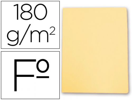 Classificador gio de cartolina folio amarelo pastel 180 g/m2 , Giotto , 59402 , 8427291004548